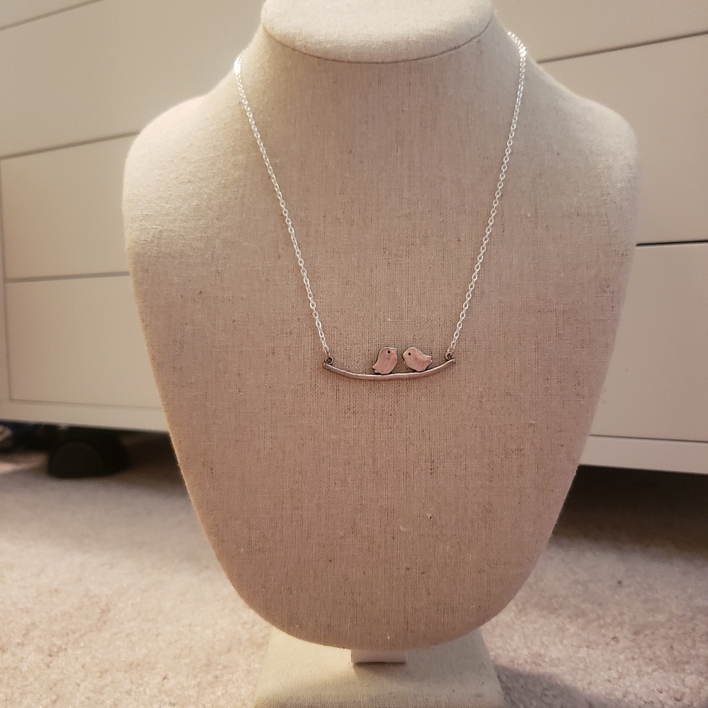 Silver Bird Necklace